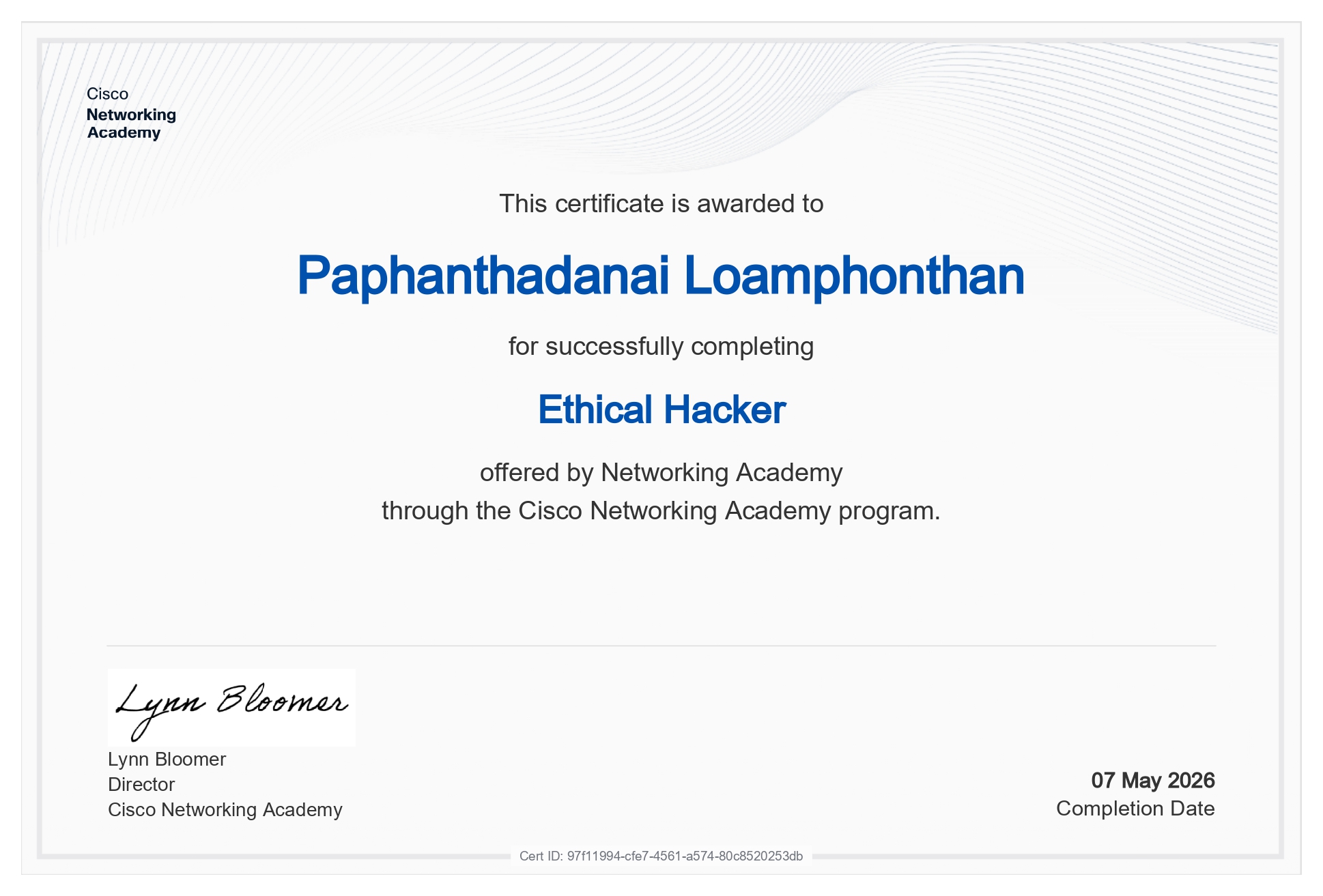 Ethical Hacker